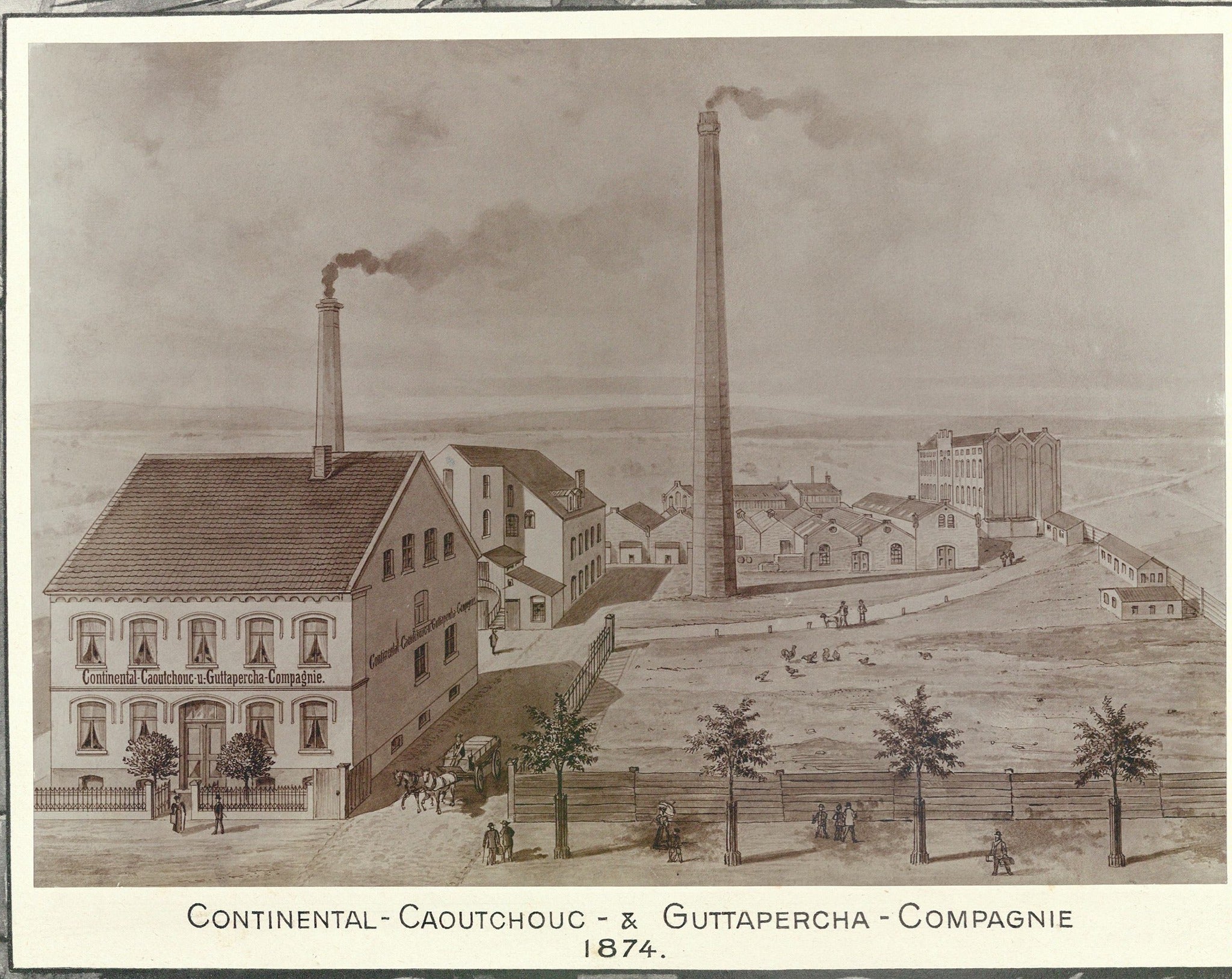 Continental 1874 Continental Caoutchouc & Guttapercha Compagnie 1874