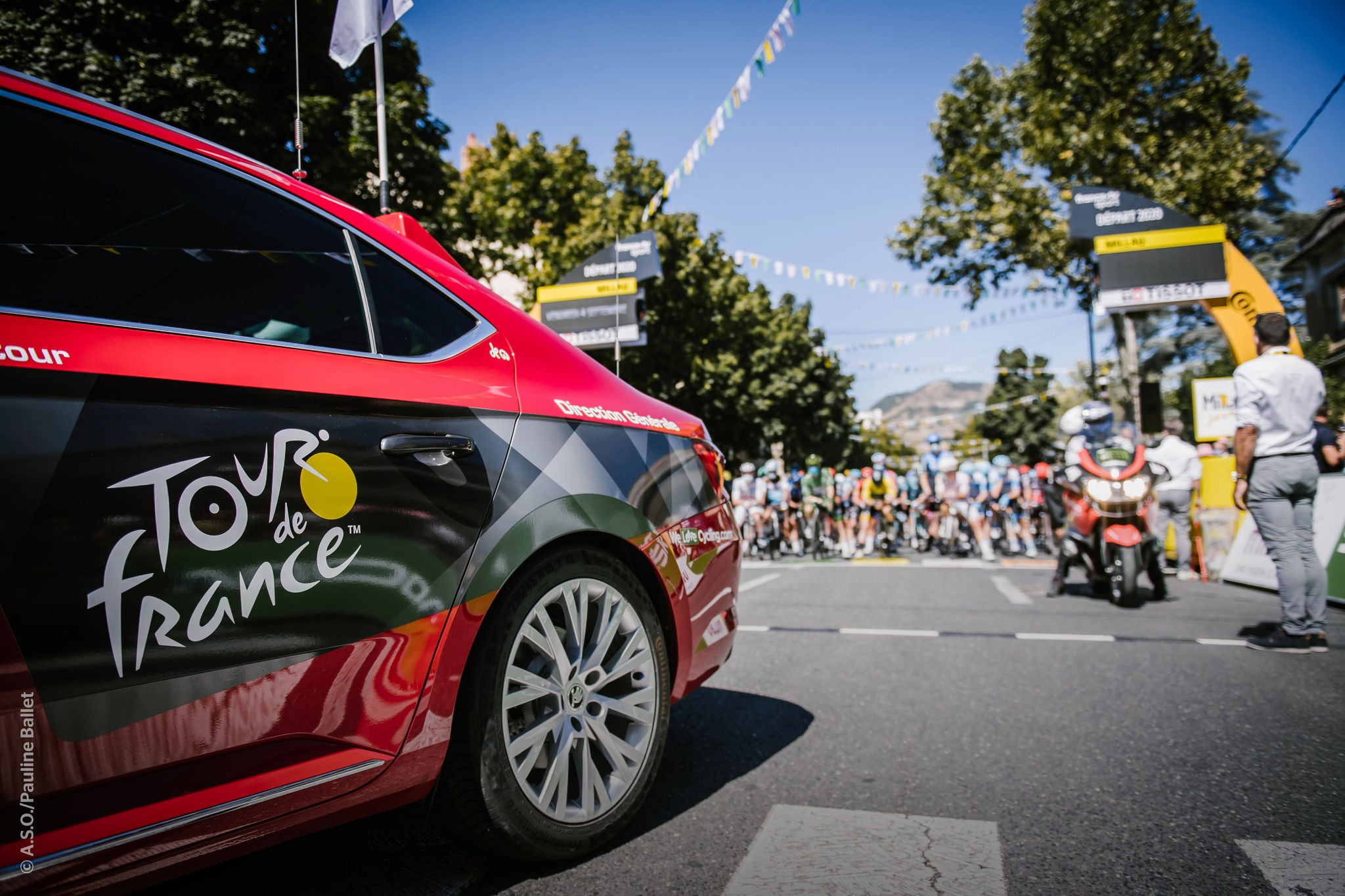 Continental Tour de France Sponsor at Every Stage Tour de France 2020 - Etape 7 - Millau / Lavaur