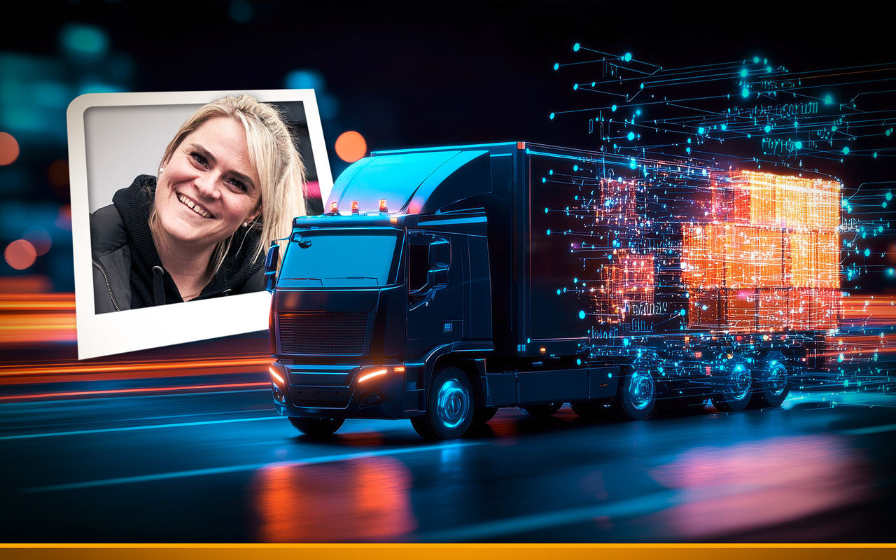 Christina Scheib fährt E-Truck: „Eigentlich kein Unterschied“