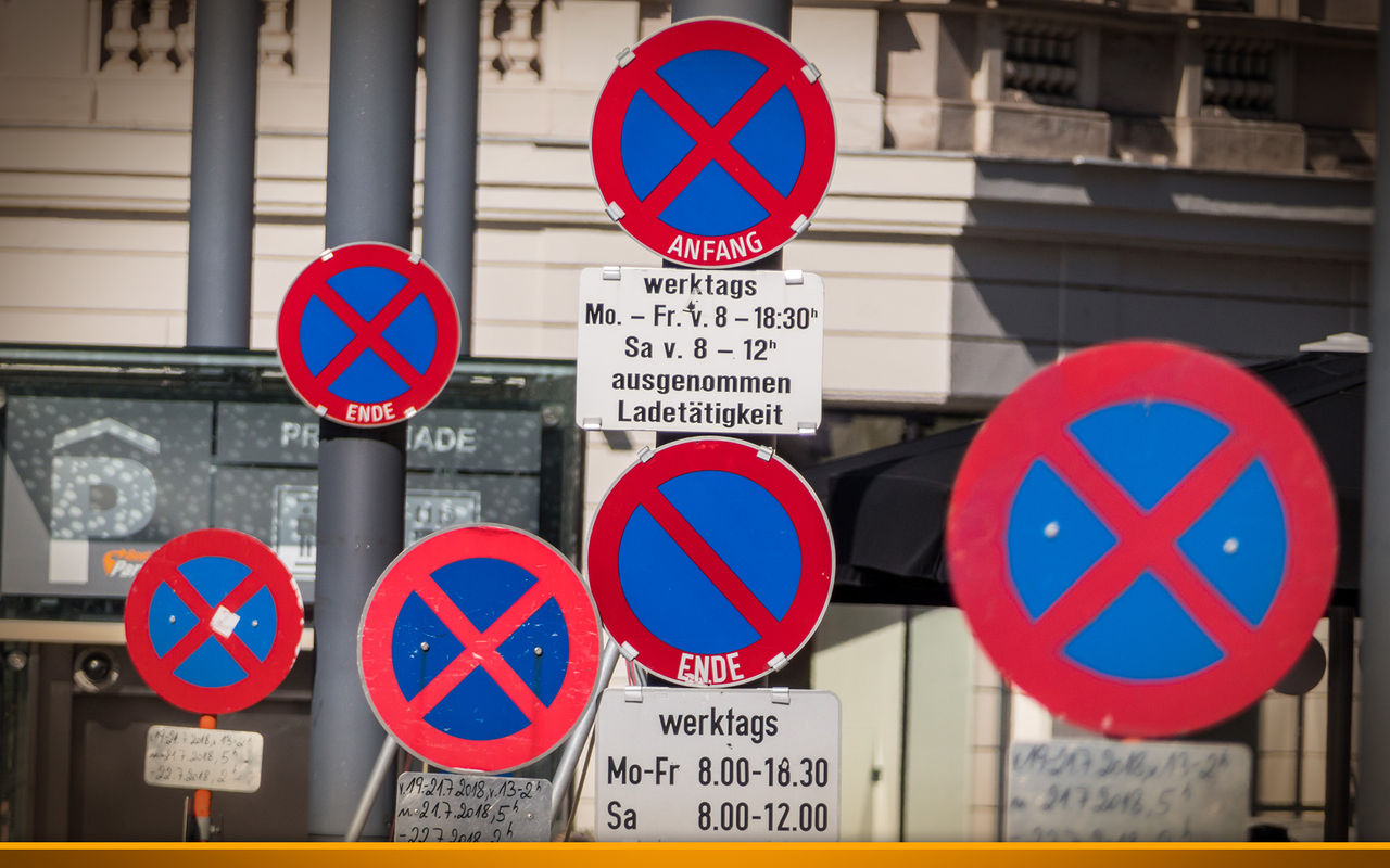 Wo gelten Halte- und Parkverbot für meinen LKW? Das muss man beachten