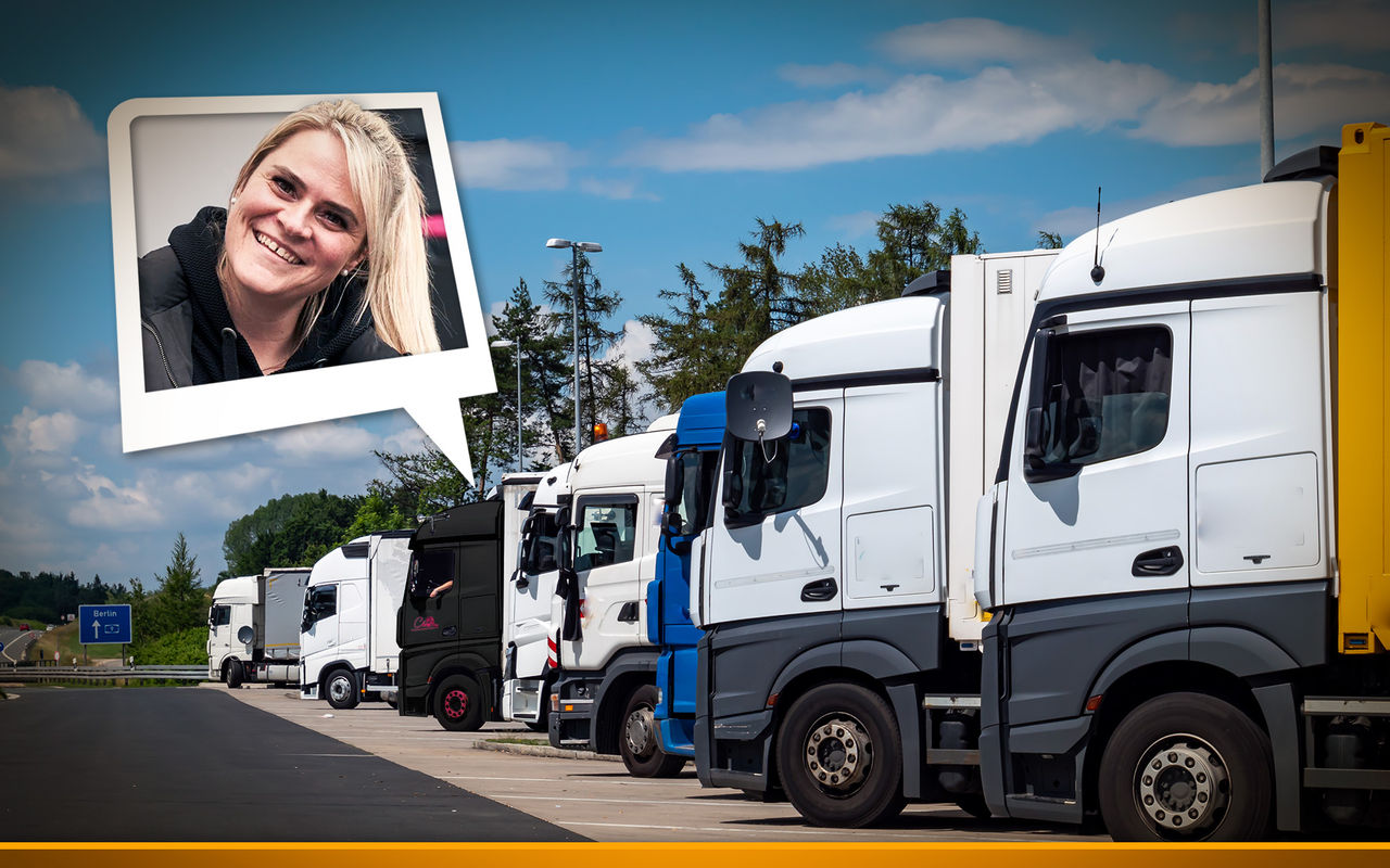 Christina Scheib über das Festhängen auf dem Rastplatz