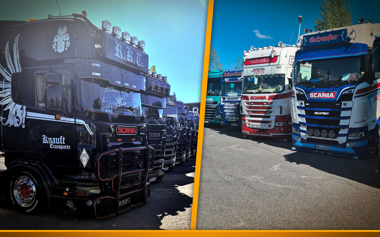 Trucker sammeln für den guten Zweck: Die Rüssel Truck Show