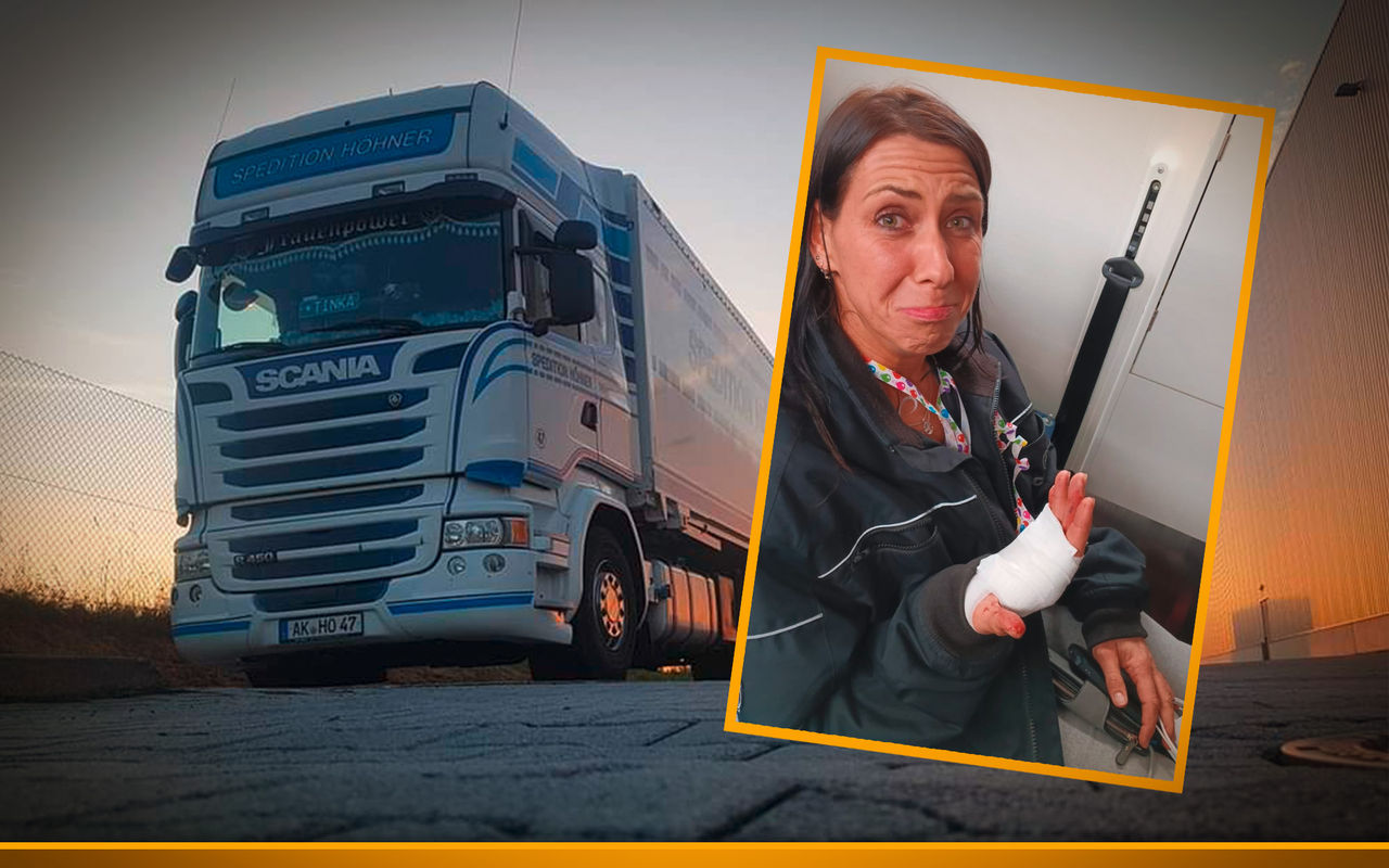 Truckerin Tinkas mieser Start ins Jahr 2025: „Ich muss drei Wochen Pause machen“