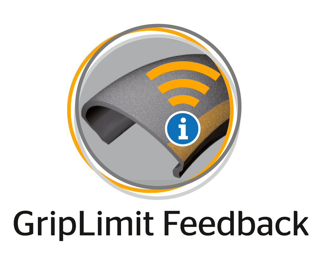 GripLimitFeedback Increases safety at high lean angles