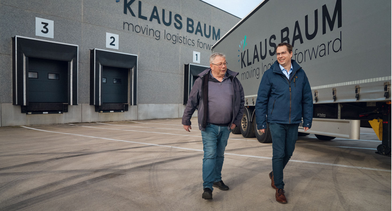 Andy Baum und sein Vater Klaus Baum