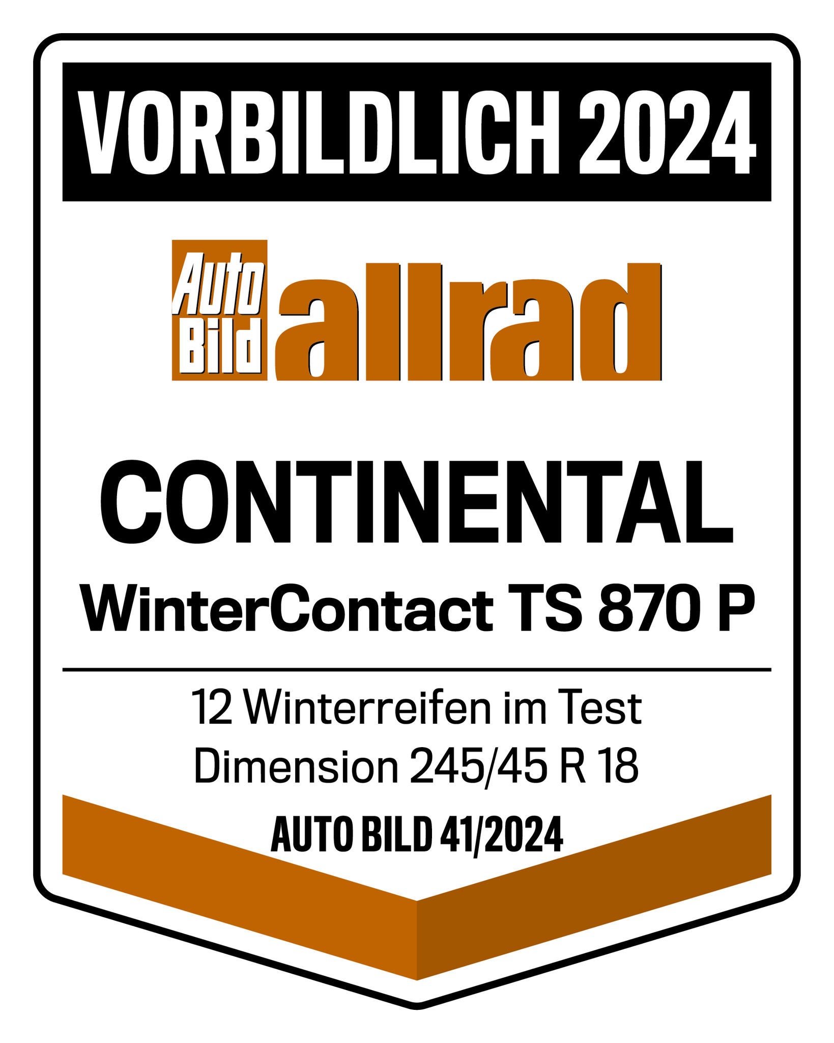 Auto Bild Allrad WinterContact TS 870 P 2024