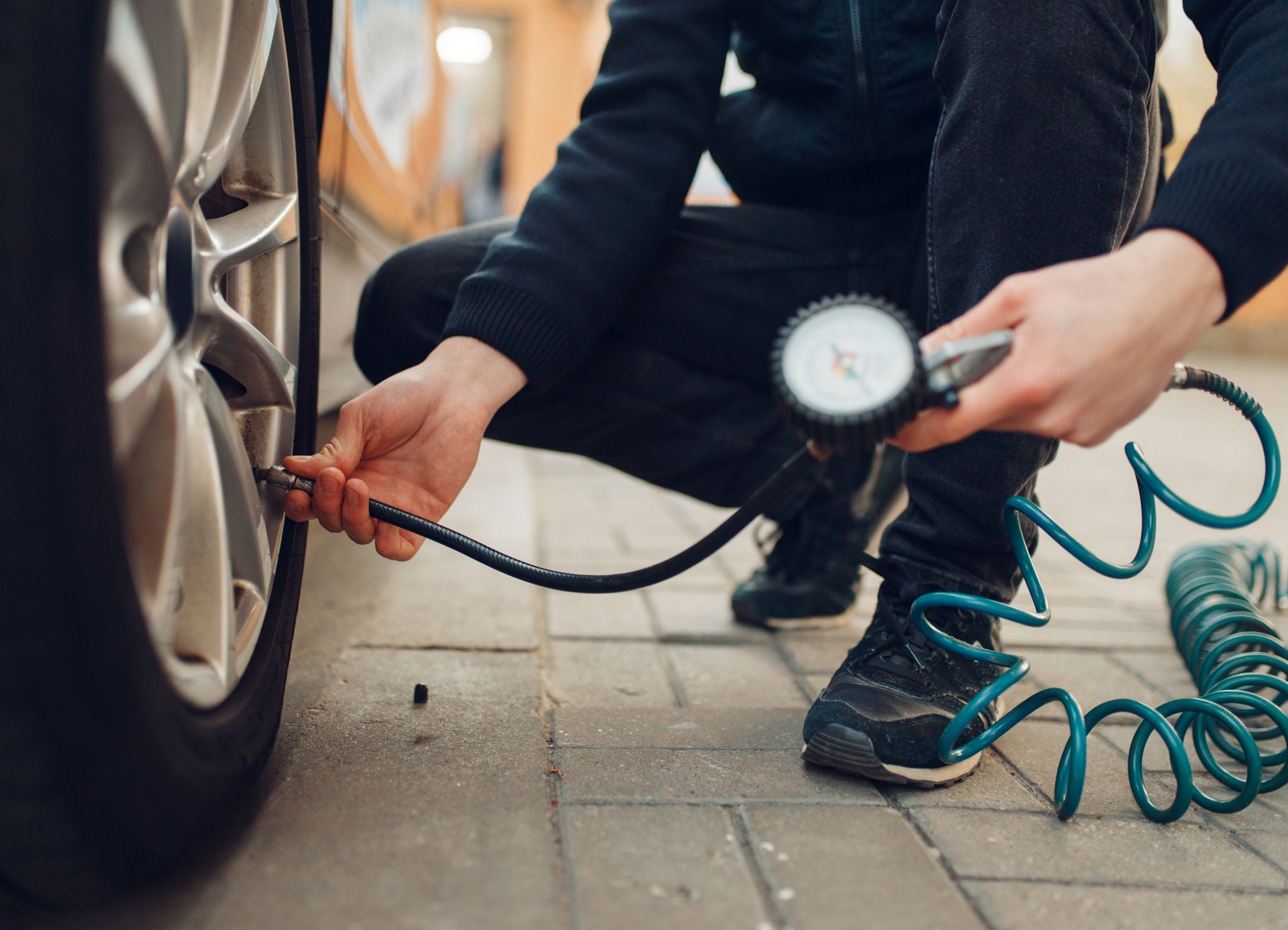 Autoreifen checken