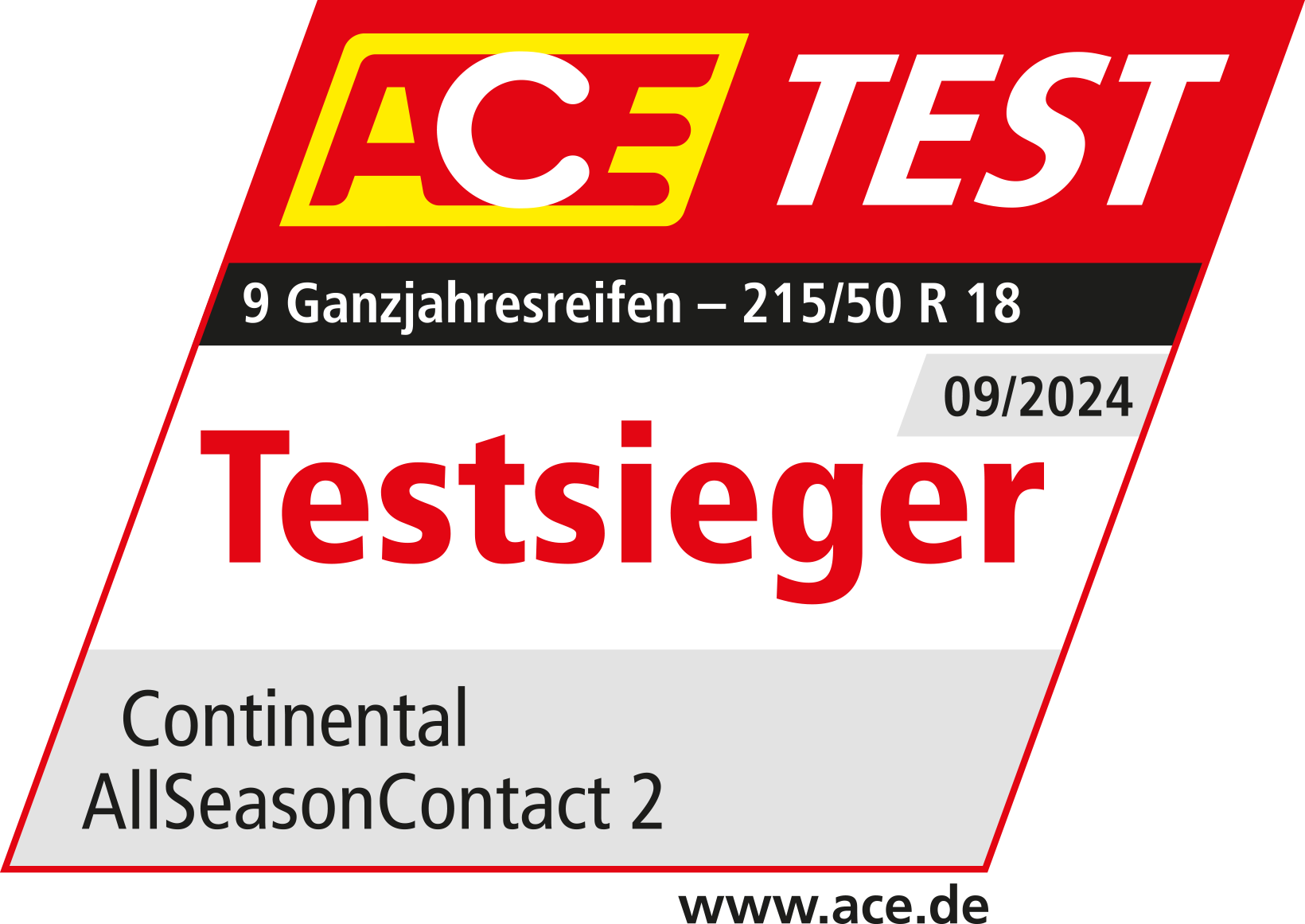 Testsiegel ACE AllSeasonContact 2 2024